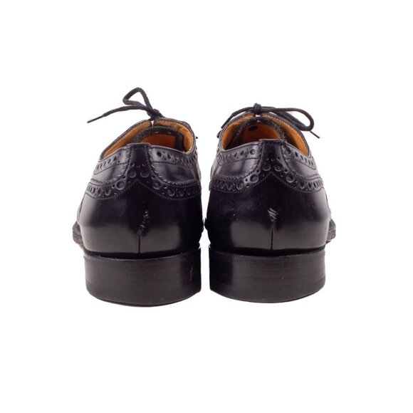CHURCH'S Black Leather Brogue Oxford Shoes size 9G (FINAL PRICE) - Picture 4 of 9